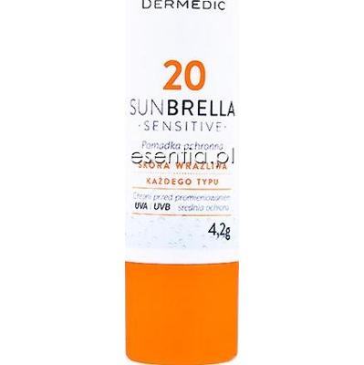 Dermedic  Sunbrella Pomadka ochronna SPF20 4,2 g
