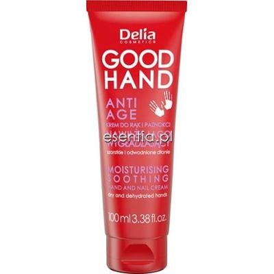 Delia  Good Hand Krem do rąk i paznokci nawilżająco – wygładzający Anti Age 100 ml