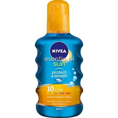 NIVEA SUN Spray do opalania Protect & Refresh SPF10 