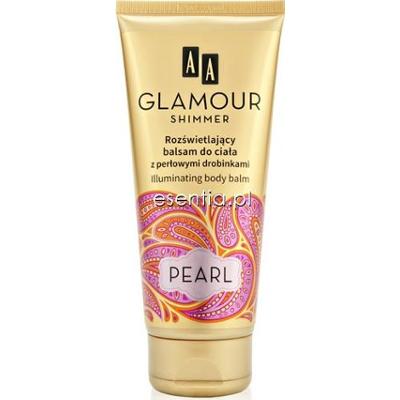 AA Cosmetics  AA Glamour Shimmer Rozświetlający balsam do ciała z perłowymi drobinkami PEARL 200 ml