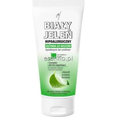 Biały Jeleń  Hipoalergiczna odżywka do włosów z chlorofilem i proteinami keratyny 200 ml