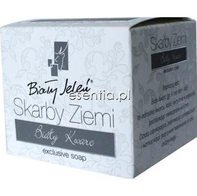 Biały Jeleń  Skarby Ziemi Mydło ekskluzywne Biały Kwarc 130 g