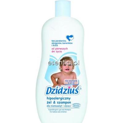 Dzidziuś  Hipoalergiczny żel & szampon dla niemowląt i dzieci 500 ml