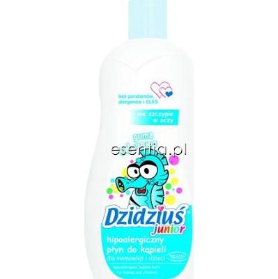 Dzidziuś Junior Hipoalergiczny płyn do kąpieli dla niemowląt i dzieci – guma balonowa 500 ml