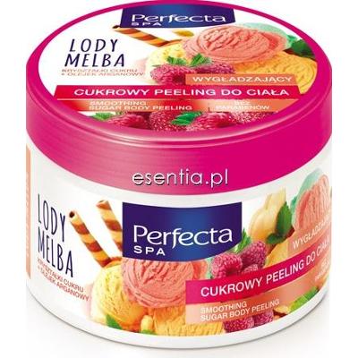 Perfecta SPA Cukrowy peeling do ciała wygładzający Lody Melba 225 g