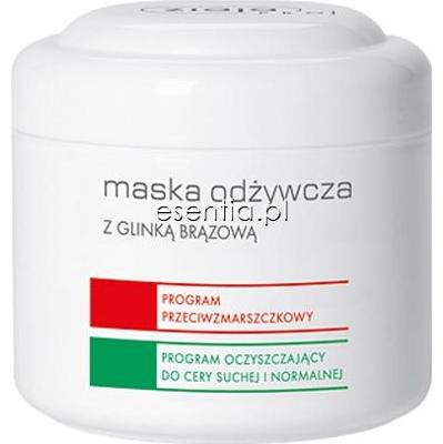 Ziaja Pro  Maska odżywcza z glinką brązową 200 ml