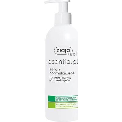 Ziaja Pro  Serum normalizujące z cynkiem i biotyna do ultradźwięków 