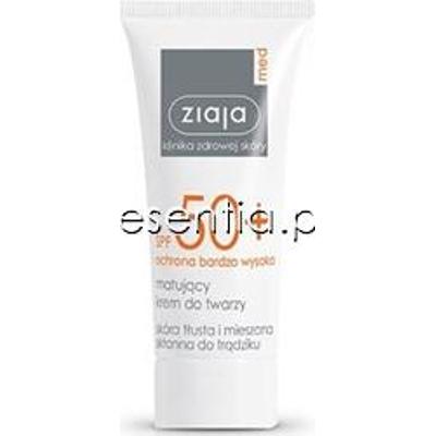 Ziaja Med  Krem matujący do twarzy SPF50+ 50 ml