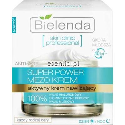 Bielenda Skin Clinic Professional Super Power Mezo Krem Aktywny krem nawilżający na dzień/noc 50 ml