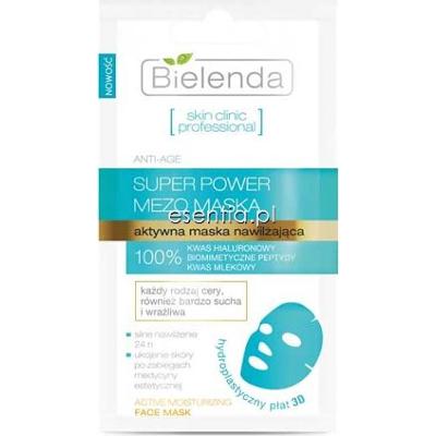 Bielenda Skin Clinic Professional Super Power Mezo Maska Aktywna maska nawilżająca 