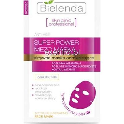 Bielenda Skin Clinic Professional Super Power Mezo Maska Aktywna maska odmładzająca 