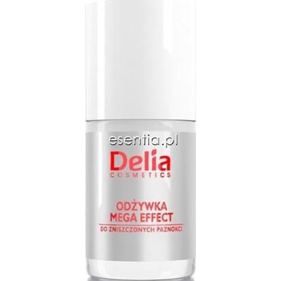 Delia  Odżywka Mega Effect do zniszczonych paznokci 11 ml