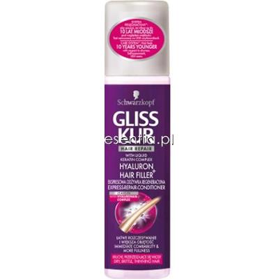 Gliss Kur  Ekspresowa odżywka regeneracyjna Hyaluron + Hair Filler 
