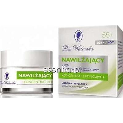 Pani Walewska  Nawilżający krem przeciwzmarszczkowy, koncentrat liftingujący, dzień/noc 55+ 50 ml