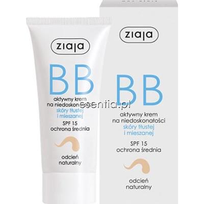 Ziaja  BB Aktywny krem na niedoskonałości skóry tłustej i mieszanej 