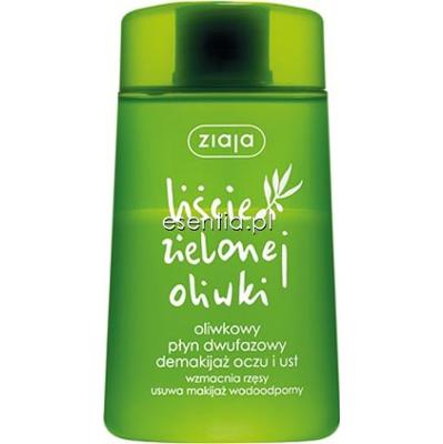 Ziaja  liście zielonej oliwki - Oliwkowy płyn dwufazowy demakijaż oczu i ust 