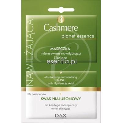 Cashmere Planet Essence Maseczka intensywnie nawilżająca i kojąca - kwas hialuronowy 