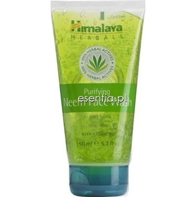 Himalaya Herbals  Żel oczyszczający do mycia twarzy Neem do cery normalnej i tłustej 150 ml
