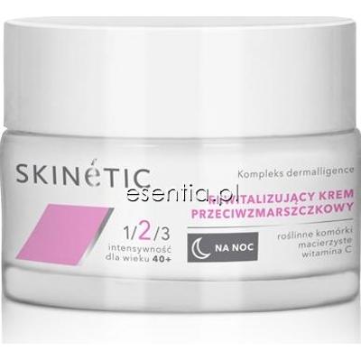 Skinetic  Rewitalizujący krem przeciwzmarszczkowy na noc 40+ 50 ml