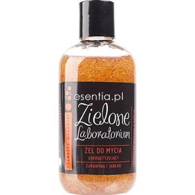 Zielone Laboratorium  Żel do mycia energetyzujący - żurawina i jabłko 250 ml