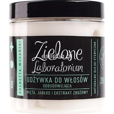 Zielone Laboratorium  Odżywka do włosów odbudowująca - mięta, jabłko i ekstrakt zbożowy 250 ml