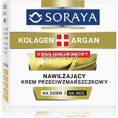 Soraya  Kolagen+Argan Nawilżający krem przeciwzmarszczkowy 50 ml