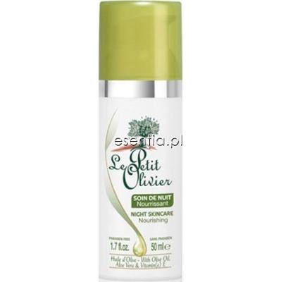 Le Petit Olivier  Krem odżywczy na noc z oliwą z oliwek 50 ml