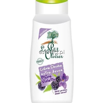 Le Petit Olivier  Kremowy delikatny żel pod prysznic Jeżyna 250 ml