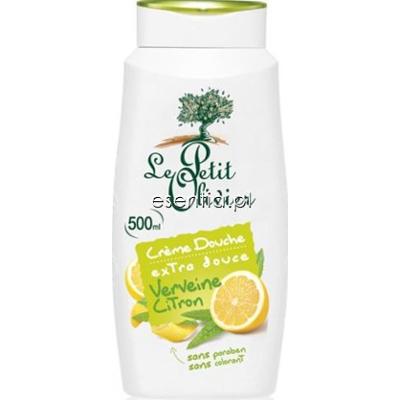 Le Petit Olivier  Kremowy delikatny żel pod prysznic Werbena z Cytryną 500 ml