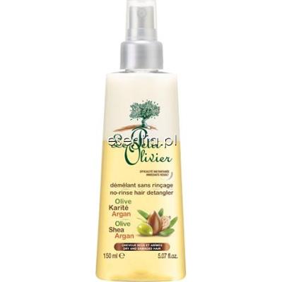 Le Petit Olivier  Odżywka w sprayu do włosów suchych i zniszczonych bez spłukiwania 150 ml