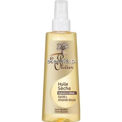 Le Petit Olivier  Suchy olejek do ciała z Karite i olejkiem migdałowym 150 ml