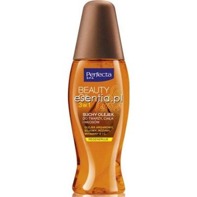 Perfecta Spa Beauty Oil 3w1 Suchy olejek do twarzy, ciała i włosów 