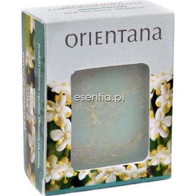 Orientana  Naturalne mydło z gąbką złuszczającą luffa Jaśmin indyjski 100 g