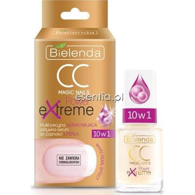 Bielenda  CC Magic Nails Power Extreme Multifunkcyjna wzmacniająca odżywka-serum do paznokci z perłą 10w1 