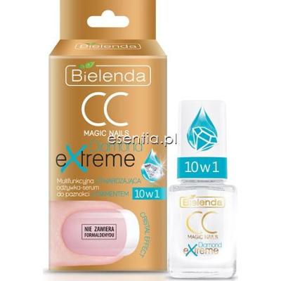Bielenda  CC Magic Nails Diamond Extreme Multifunkcyjna utwardzająca odżywka-serum do paznokci z diamentem 10w1 