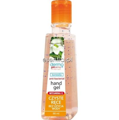 DermoPharma+  Antybakteryjny żel do rąk konwalia 88 ml