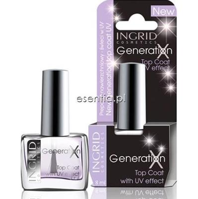Ingrid  Lakier nawierzchniowy Generation X Top Coat z efektem UV 8 ml