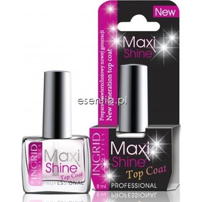 Ingrid  Lakier nawierzchniowy Maxi Shine Top Coat 8 ml