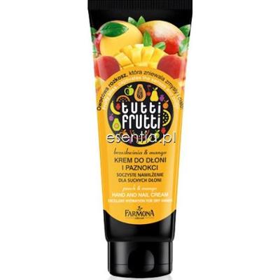Farmona  Tutti Frutti Krem do dłoni i paznokci brzoskwinia & mango 100 ml