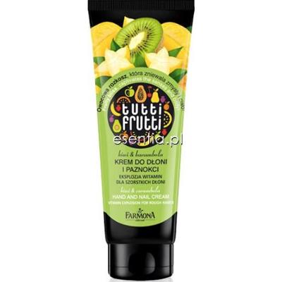 Farmona  Tutti Frutti Krem do dłoni i paznokci kiwi & karambola 100 ml