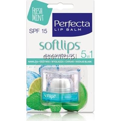 Perfecta  Softlips Balsam do ust 5w1 miętowy 6,5 g