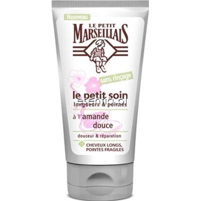 Le Petit Marseillais  Krem do włosów długich - migdały i len 