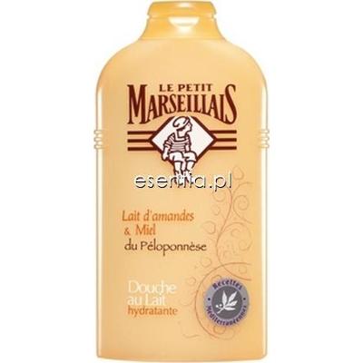 Le Petit Marseillais  Kremowy żel pod prysznic - migdał i miód 250ml