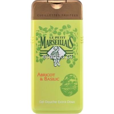 Le Petit Marseillais  Żel pod prysznic - morela i bazylia 300ml