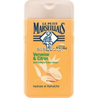 Le Petit Marseillais  Żel pod prysznic - werbena i cytryna 250ml