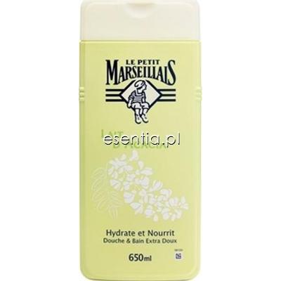 Le Petit Marseillais  Żel pod prysznic i do kąpieli - akacja 650ml
