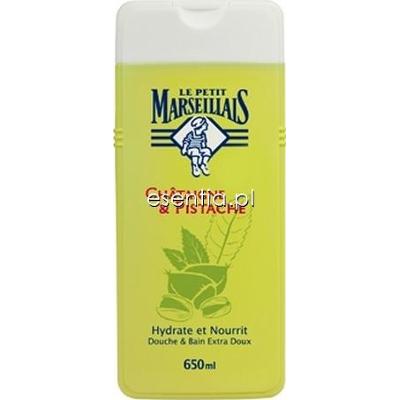 Le Petit Marseillais  Żel pod prysznic i do kąpieli - kasztan i pistacja 650ml