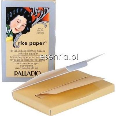Palladio  Bibułki matujące ryżowe Rice Paper 40szt.