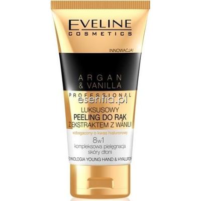 Eveline  Argan & Vanilla Peeling do rąk luksusowy z ekstraktem z wanilii 