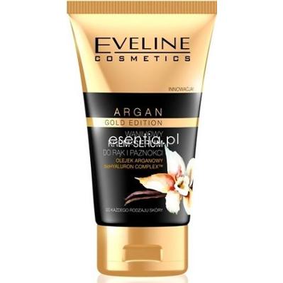 Eveline  Argan Gold Edition Waniliowy krem-serum do rąk i paznokci 